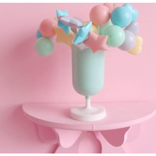 Cute Japan Style Love Balloon girl Bedroom Wedding Home Decor