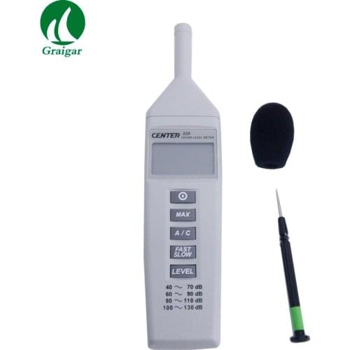 CENTER-329 Mini Sound Level Meter Noise Tester Level Range 40~130dB