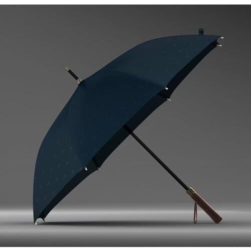 OLYCAT 8K Long Umbrella Wooden Handle Double Layer Umbrellas Golf Umbrella Outdoor Windproof Men Women Olycat Umbrella