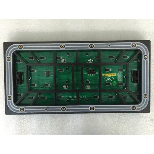 P10 outdoor full color 32*16pixel led module 4scan 320x160mm waterproof outdoor led video wall advertising display screen