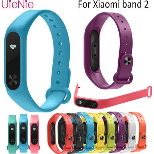 Fashion soft silicone Strap For Xiaomi Mi Band 2 smart watch Strap Bracelet Replacement Wristband Band Wrist Strap For Xiaomi Mi