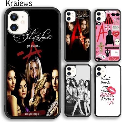 Krajews Pretty Little Liars PLL TV Show Luxury Phone Case Cover For iPhone 5 6s 7 8 plus X XR XS 11 12 pro max Samsung S9 S10