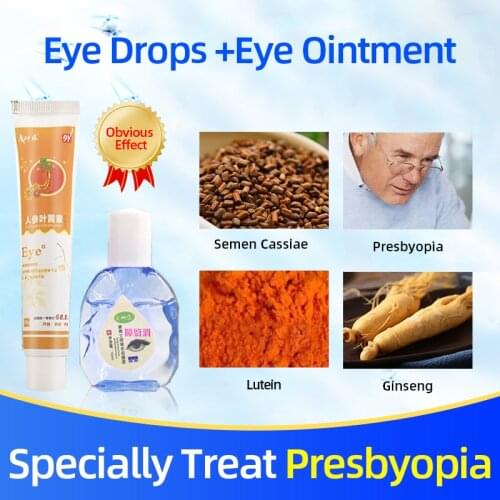 12ml Elderly lumify Eye Drops Relieves Middle-aged Presbyopia Dry Eyes Discomfort Blurred Vision Relax Massage Eye Care Drops