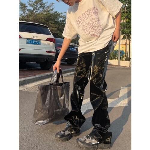 TOPINEUP Women's Leather Pants