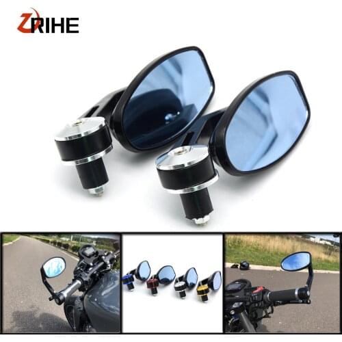 7/8" 22mm Universal Motorcycle Mirror View Side Rear Mirror For Bajaj Pulsar 200 NS Bajaj Pulsar 200NS All Years mt09 mt07 R3