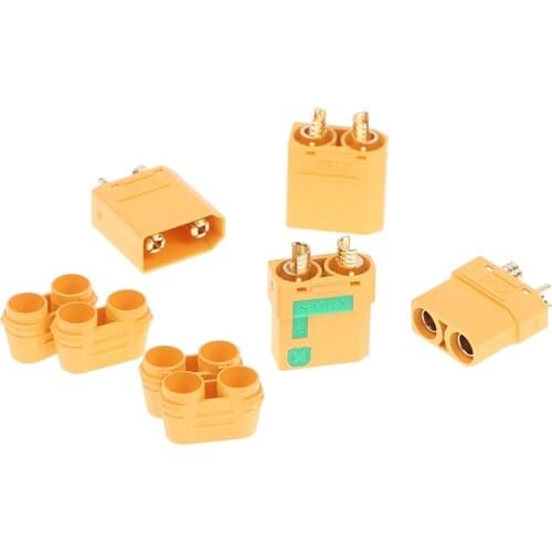 High Quality XT90 Connector Anti-Spark Male Female Connector with Housing Sheath