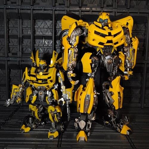 WJ Transformation MPM-03 MPM03 Yellow Bee Movie Oversize 28CM Alloy Version Collection Action Figure Robot Toys Kids Gifts