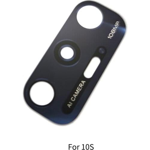 10PCS Camera Lens For Xiaomi Mi 10S Back Rear Camera Glass Cover With Adhesive Sticker Repair Parts