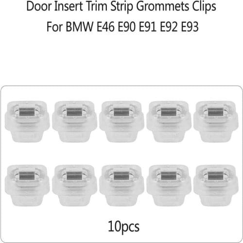 10Pcs Car Interior Trim Moulding Clips 07149158194 For BMW 3 Series E46 E90 E91 E92 E93 X5 E53 Auto Door Retainers Grommets