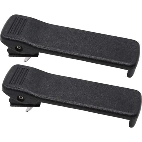 2PCs HLN8255 Belt Clip for MOTOROLA Radio DP1400 CP200D EP450 CP140 CP040 CP150 GP3688 CP180 PR400 NNTN4497 PMNN4254 NNTN4851A