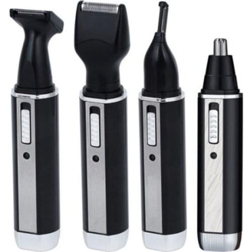 4 In 1 Rechargeable Nose Trimmer For Men Hair Removal Electric Shaver Ear,Beard,Eyebrow, Face Trimmer For Men