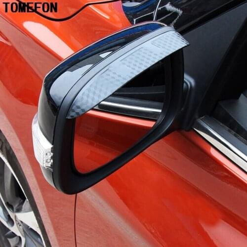 Acrylic Rearview Mirror Rain Gear Shield Rear View Mirror Anti Rain Cover For Mitsubishi Outlander 2006 - 2015