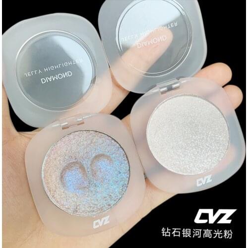 Mashed Potato Diamond Highlighter Powder, Glitter Face Palette, Makeup Palette Highlight Makeup Gold Highlighter