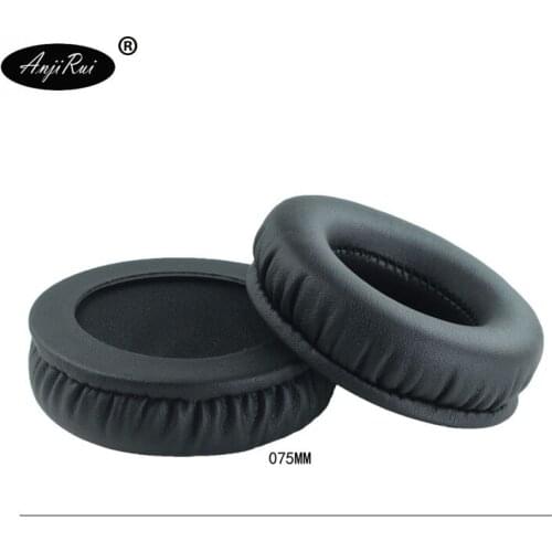 ANJIRUI headset replacement Pads protein skin memory cotton 75 MM maintenance accessories headset sets sponge sets earphone pad