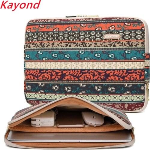 Brand Kayond Sleeve Case Laptop Bag 11",13",14",15,17,15.6 inch Notebook Bag For MacBook Air Pro, Free Drop Shipping V190