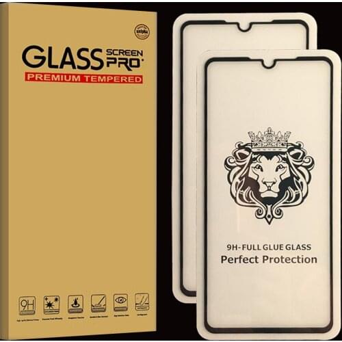 CAMDEMS 200pcs 2in1 full glue Tempered glass for XIAOMI 9T 7s NOTE 7PRO REDMI K20 A3 9SE 9X Y3 A3 full coverage screen protector