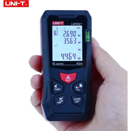 UNI-T LM40e+ LM45E LM50e LM60e Laser Rangefinder Digital Laser Distance Meter Measure Tape laser Electronic Ruler Range Finder