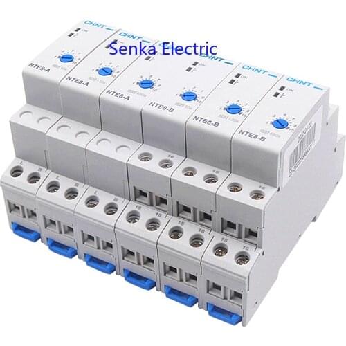 Din Rail Time Relay NTE8-10B 120B 480B 10S 120S 480S Disconnection Power Faliure Power On Delay Relay AC230V