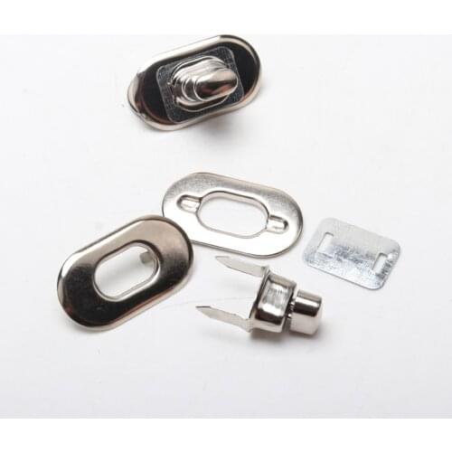 DIY 2 Sets/pack Metal Hook Box Latches Clasp Box Lock Purse Lock Silver Tone / bronze tone white 26 designs