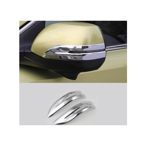 For Honda CRV CR-V 2012-2016 ABS Plastic Exterior Side Mirrors Rearview Stripe Cover Trim Accessories Car Styling