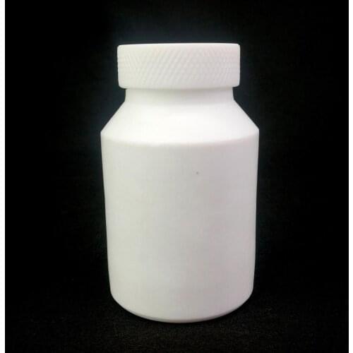 Capacity 250ml White PTFE Wide Mouth Reagent Bottle Labware -200 C - 250 C
