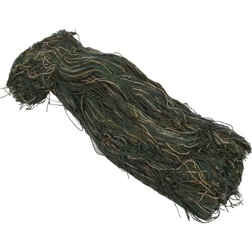 Ghillie Suit Thread Camouflage Lightweight Ghillie Yarn Hunting Clothing Accessories for Outdoor CS Field Hunting Jungle Camoufl