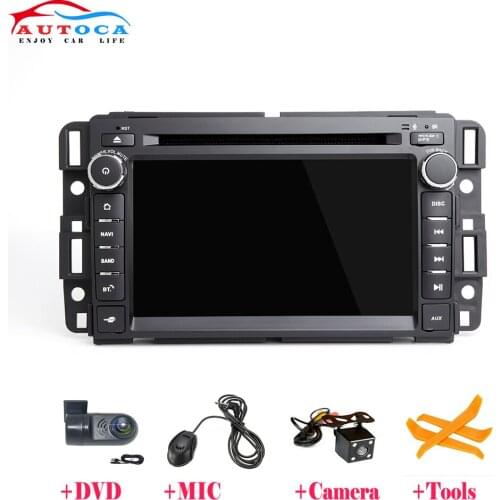2Din GPS Android 10.0Car Multimedai DVD Radio Player For Chevrolet Tahoe Traverse BUICK Enclave GMC Yukon Tahoe Acadia Hummer H2