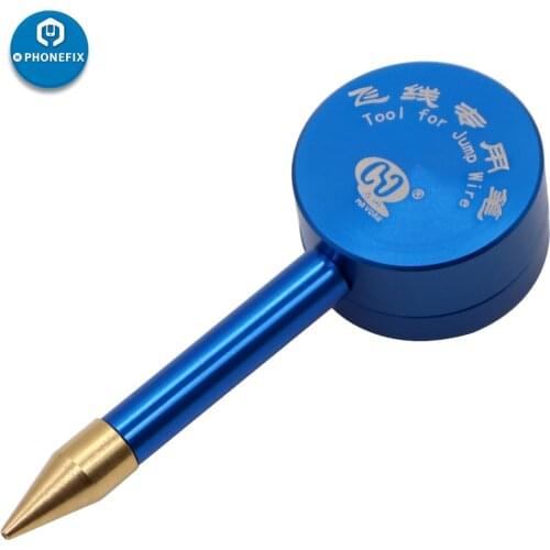 PHONEFIX Jump Wire Pen 0.01mm 0.02mm Insulated Copper Link Wire PCB Repair for iPhone Motherboard PCB BGA Chip Welding Wire