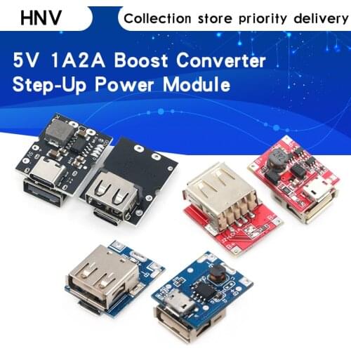 5V Boost Step Up Power Module Lithium LiPo Battery Charging Protection Board LED Display USB for DIY Charger 134N3P Program