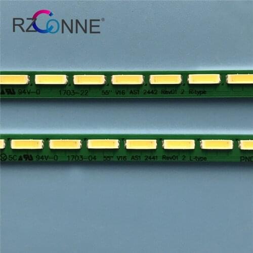 LED Backlight strip 72 lamp For LG 55" V16 AS1 2441 2442 REV0.1 6922L-0192A 55UH850V 55UH8507 55UH8500 LC550EQU DJ F1 F2