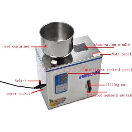5-20g Medicinal Powder Packaging Machine Microcomputer Automatic Packer Tea Granule Tea Leaf Packer Filling Machine