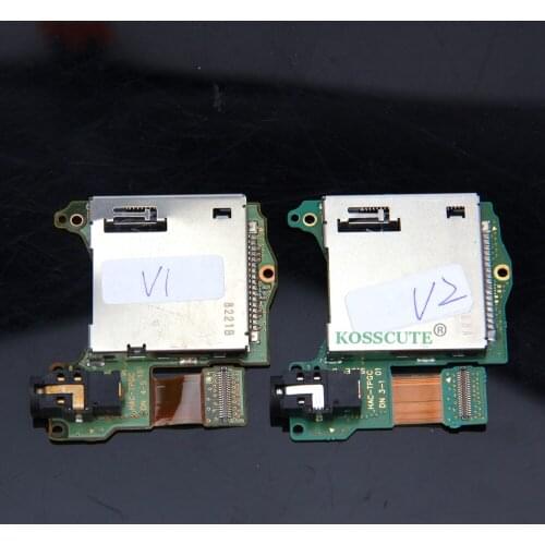 Game Card Slot Socket Board With Headphone Earphone Headset Port Replace / Spare Part For Nintendo Switch Ns