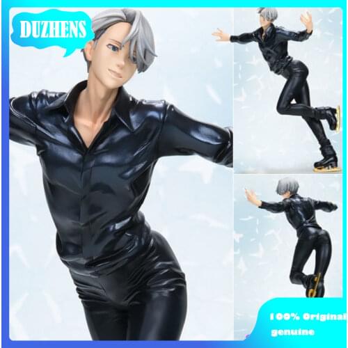 100% Original:YURI!!! on ICE Victor Nikiforov 21cm PVC Action Figure Anime Figure Model Toys Figure Collection Doll Gift