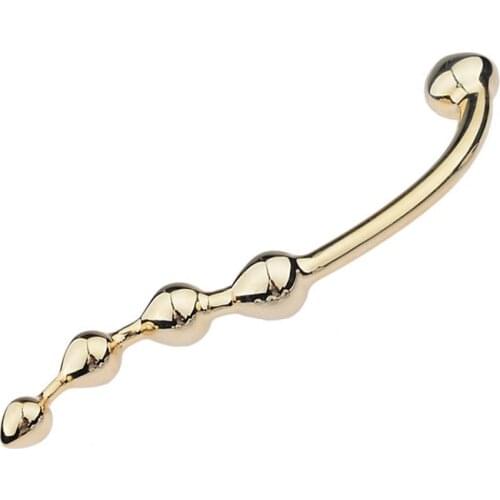 24.5cm Dildo Masturbation Stainless Steel Anal Plug Butt Plug for Beginner Prostate Massager Sex Toys Products For Men Women