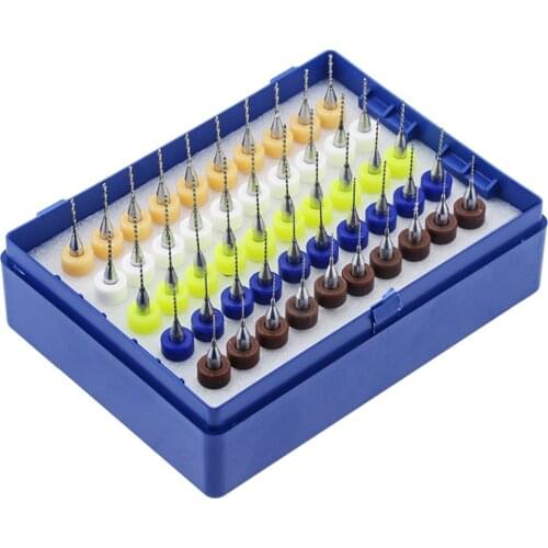 50PCS/BOX 0.5mm-0.9mm Tungsten Hard Alloy PCB Print Circuit Board Engraving Tool Carbide Micro Drill Bits Tool