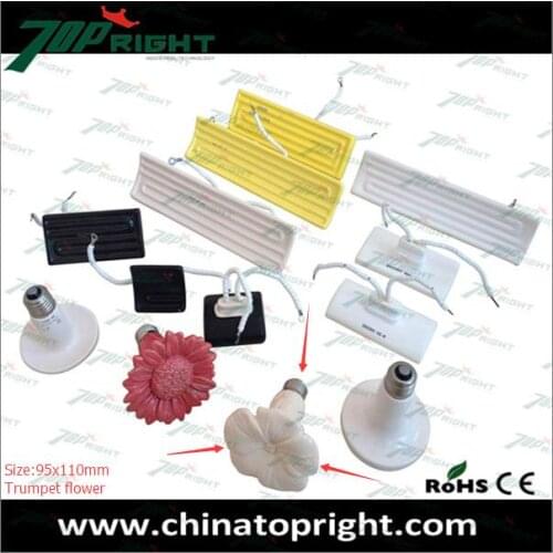 95x110mm 50W 75W 100W 150W 200W chick Pet reptile turtle tortoise lizard far infrared ceramic heat lamp