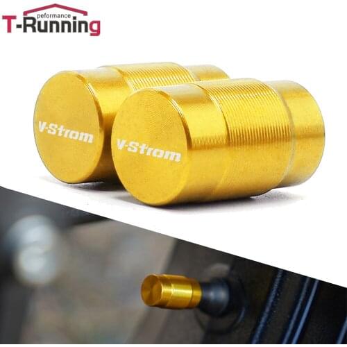 Motorcycle Accessorie Wheel Tire Valve Stem Caps Airtight Covers For SUZUKI VSTROM DL250 DL650 V-Strom DL1000 DL 650/XT 1000/XT