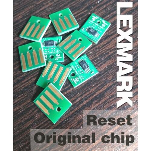 Free shipping compatible toner chip for reset Lexmark MX310DN MX410DE MX510DE MX511DE MX611DE toner chip 10K