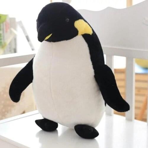 80cm Big Cute Penguin Plush Toy Doll Marine Sea Simulation Animal Children Birthday Gift