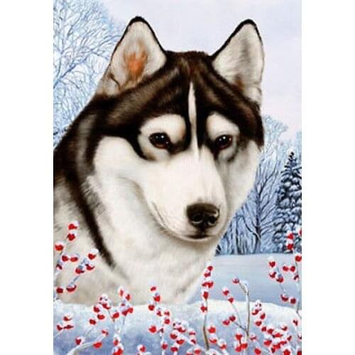 Love.Thanks Animal Diamant Painting Dog Diamond Painting 5D New Arrivals Cross-Stitch Diamond Embroidery Rhinestones Painting