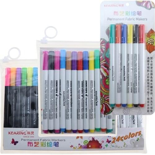 Kearing Marker Pen Fabric Painted T-Shirt Pen Fabric Pen FM20