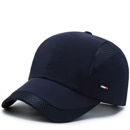 2021 Fishing Visors Cap Breathable Mesh Sport Summer Hat Caps Women Men Streetwear