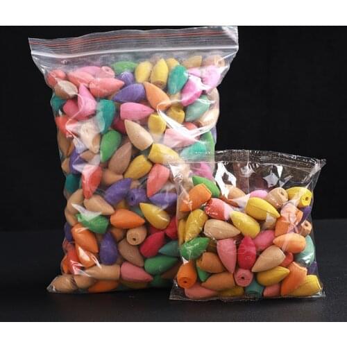 Backflow Incense Cones Pack of 30/60/100 pcs Mixed Flavor Natural Incense Floral Lavender Sandalwood Aloes and more