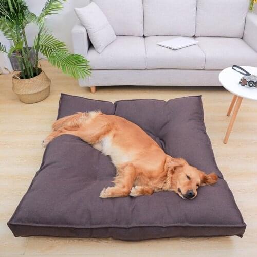 Large Dog Bed Mat Puppy Sofa Thick Orthopedic Mattress for Small Medium Large Dog Sleep Cushion Husky Labrador Bench Pet Bedding