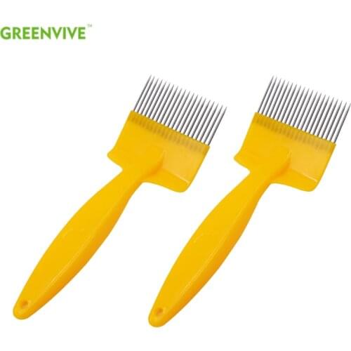 Beekeeping Honey Tools 20 PIN Needles Stainless Tines Comb Uncapping Fork beekeeping tools for Beekeeper Use Bee Equipment