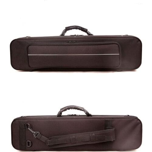 A straight pipe alto saxophone bales high lengthened straight