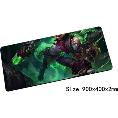 Cheapest Singed mouse pad 900x400mm pad mouse lol notbook computer mousepad Mad Chemist gaming padmouse gamer laptop mouse mats
