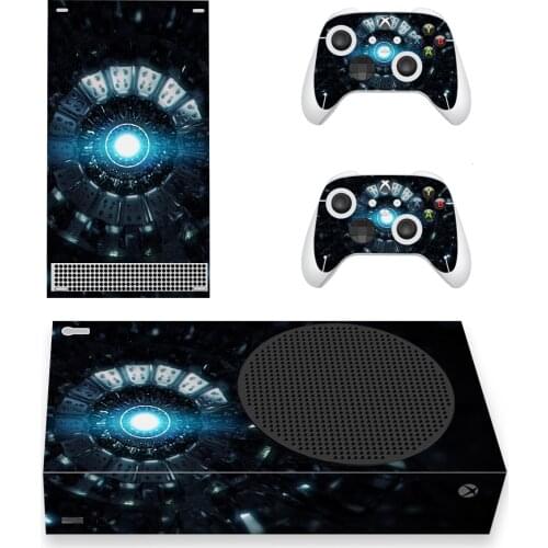 Paper Print Style Xbox Series S Skin Sticker for Console & 2 Controllers Decal Vinyl Protective Skins Style 1