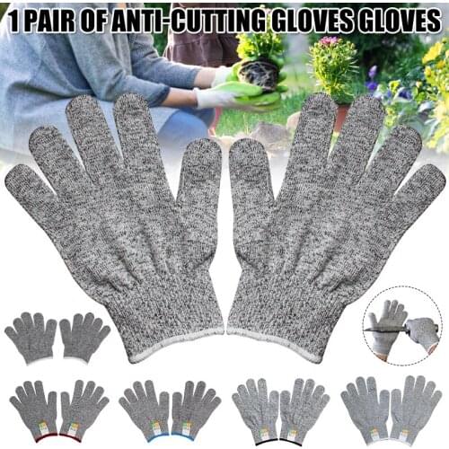 Cut-Proof Texting Gloves Anti-Slip Hand Protection HPPE for Industrial Cutting Kitchen Durable B88