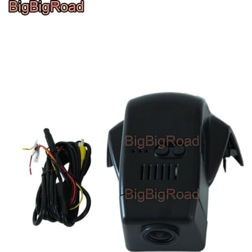 BigBigRoad Car wifi DVR Video Recorder Dashcam Camera For volvo XC90 XC 90 2015 2016 2017 2018 Wide Angle